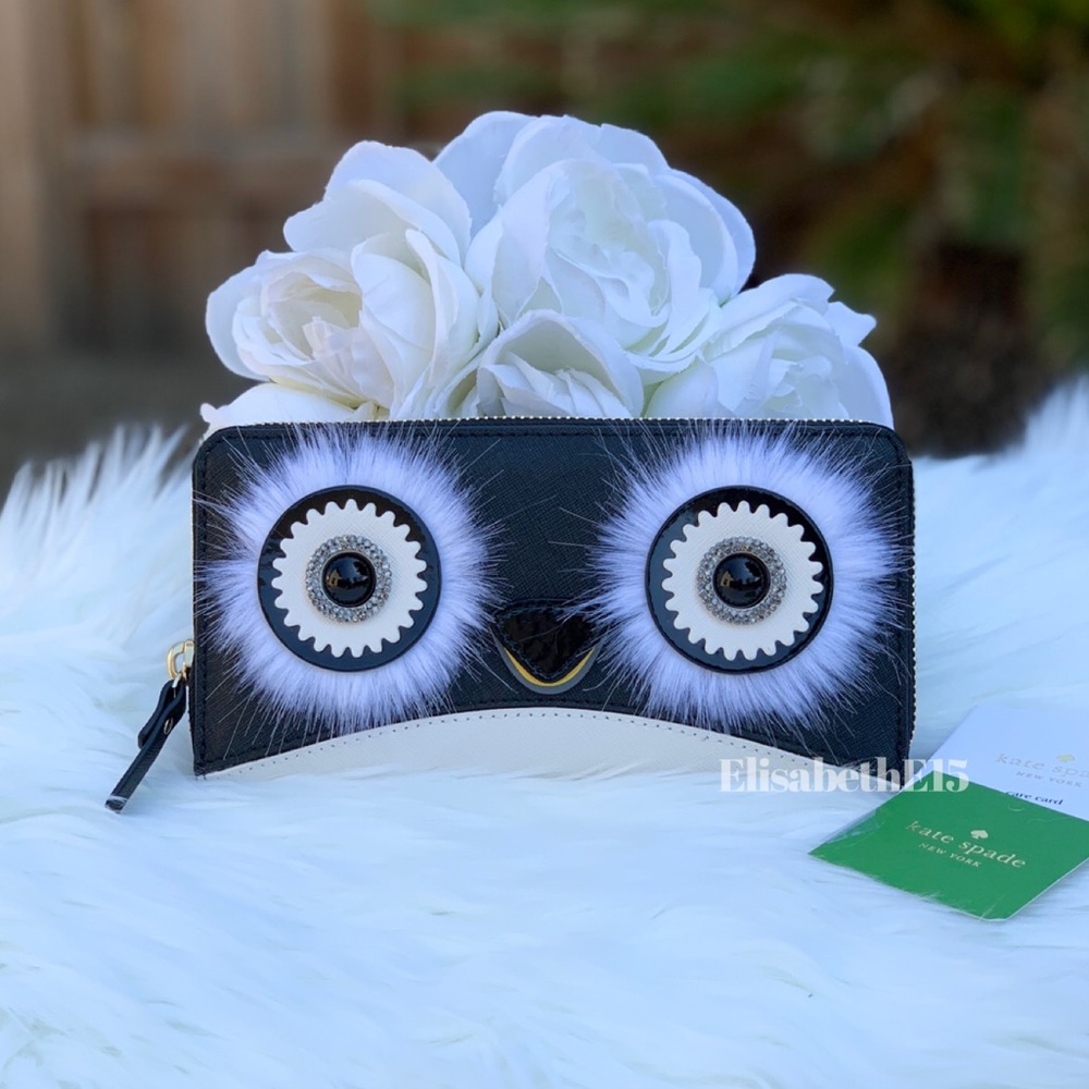 Kate Spade Dashing Beauty Penguin Lacey Wallet - Picture 2 of 6